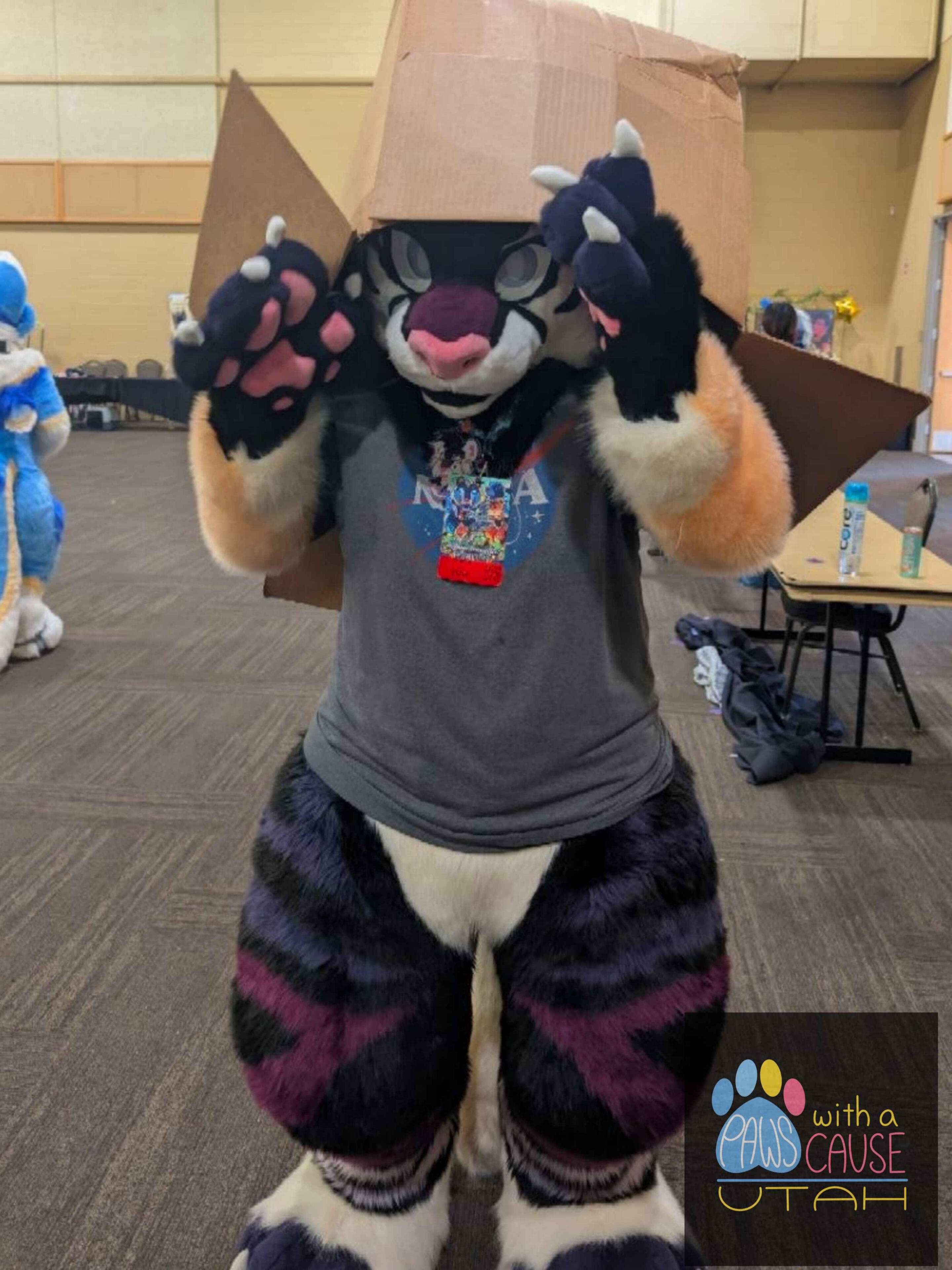 Theia the purple tiger